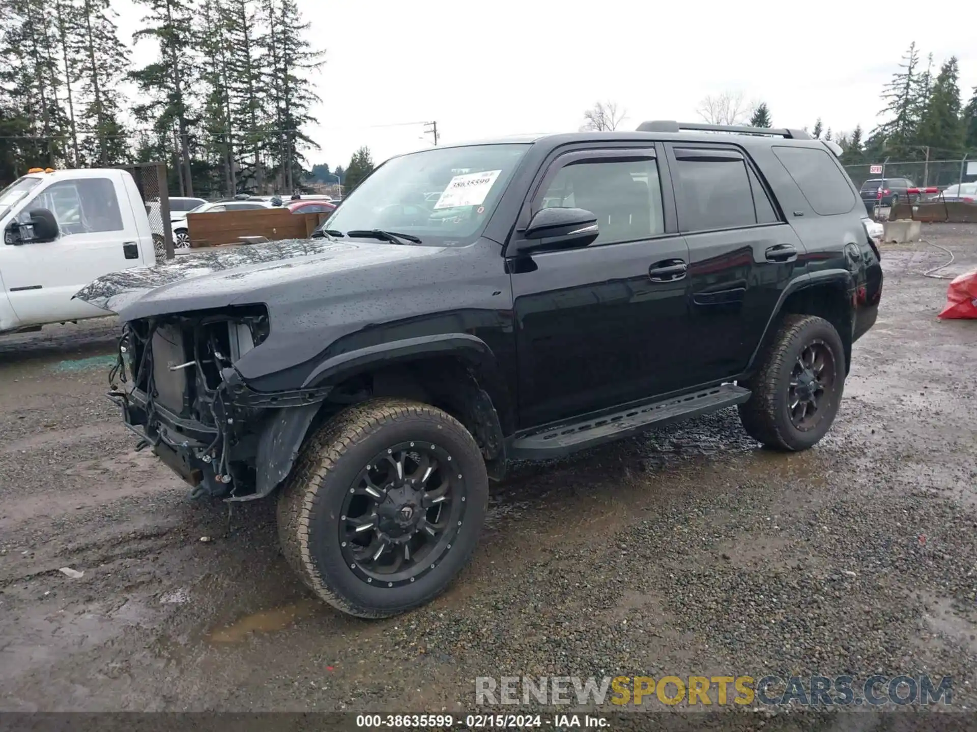 2 Photograph of a damaged car JTEBU5JR7K5718802 TOYOTA 4RUNNER 2019