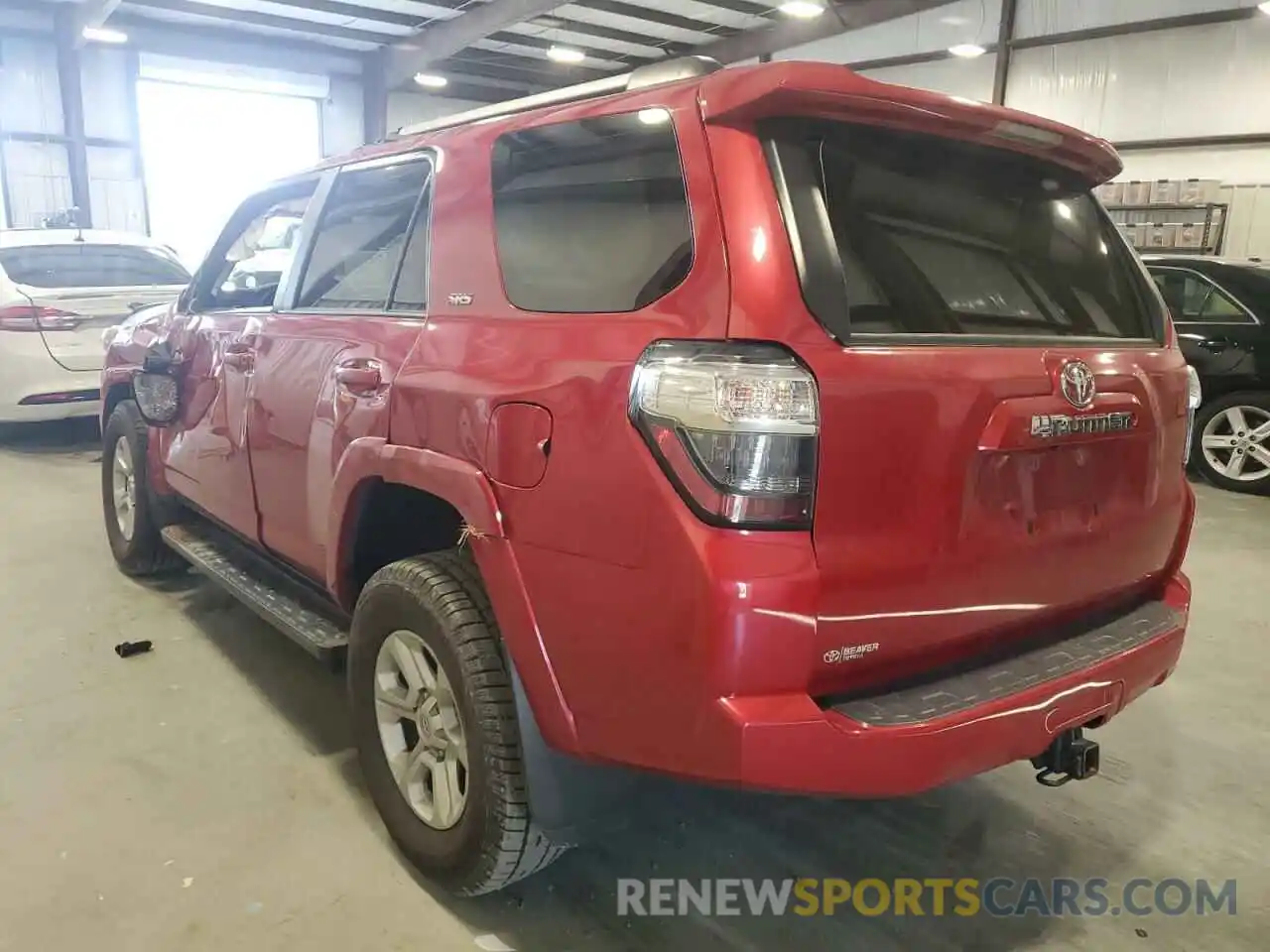 3 Photograph of a damaged car JTEBU5JR7K5724115 TOYOTA 4RUNNER 2019