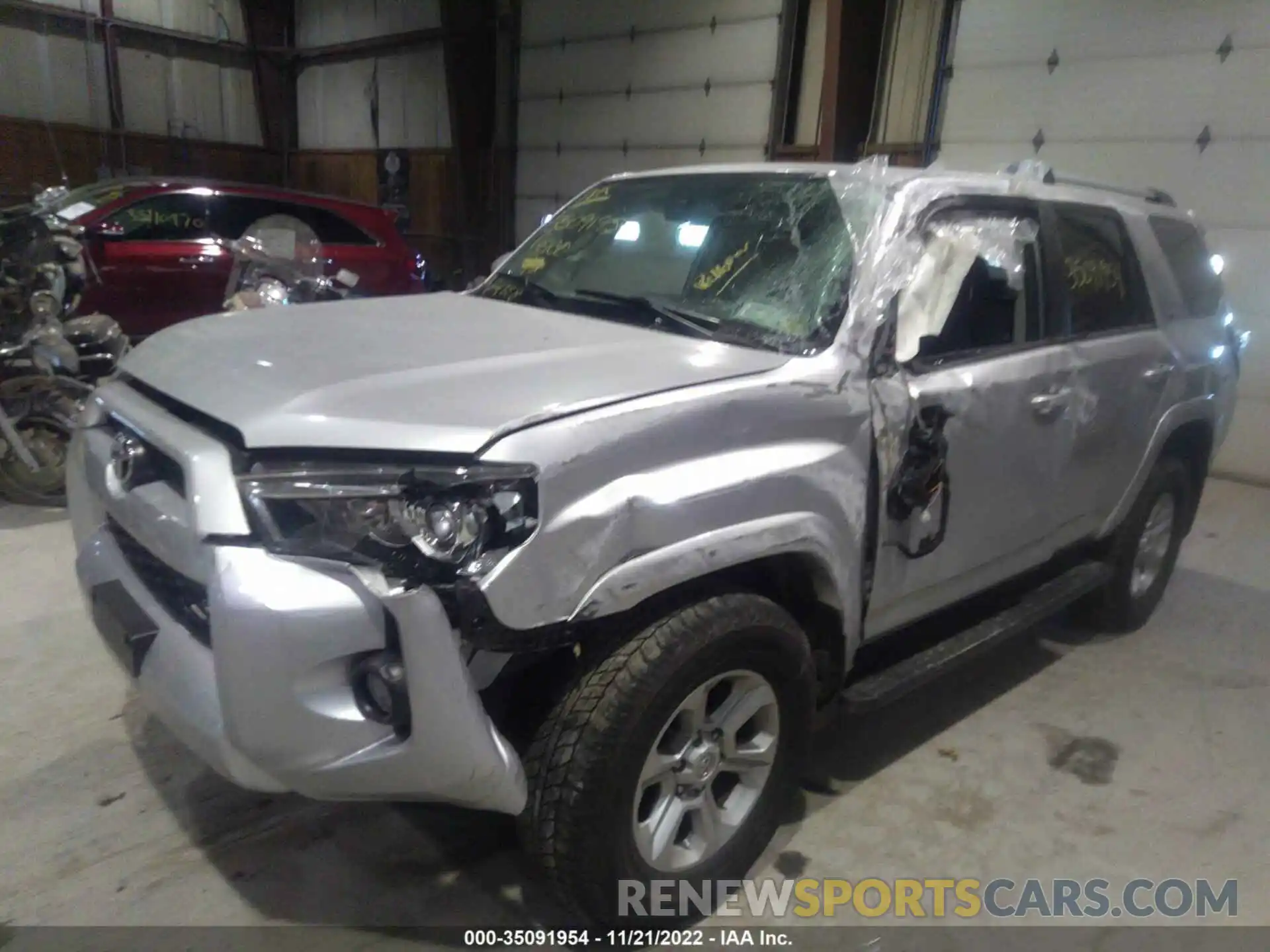 6 Photograph of a damaged car JTEBU5JR7K5725135 TOYOTA 4RUNNER 2019