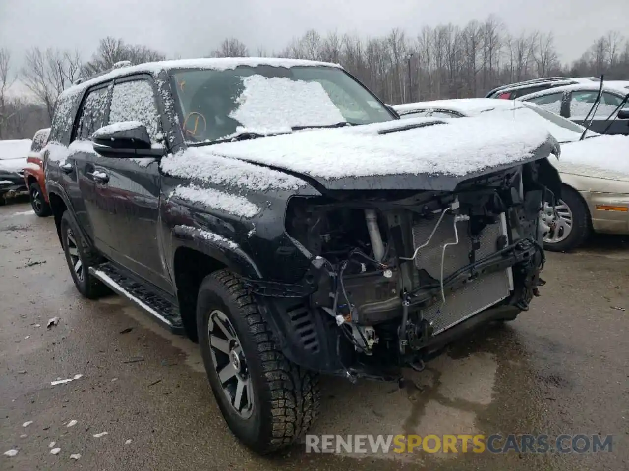 1 Photograph of a damaged car JTEBU5JR7K5727063 TOYOTA 4RUNNER 2019