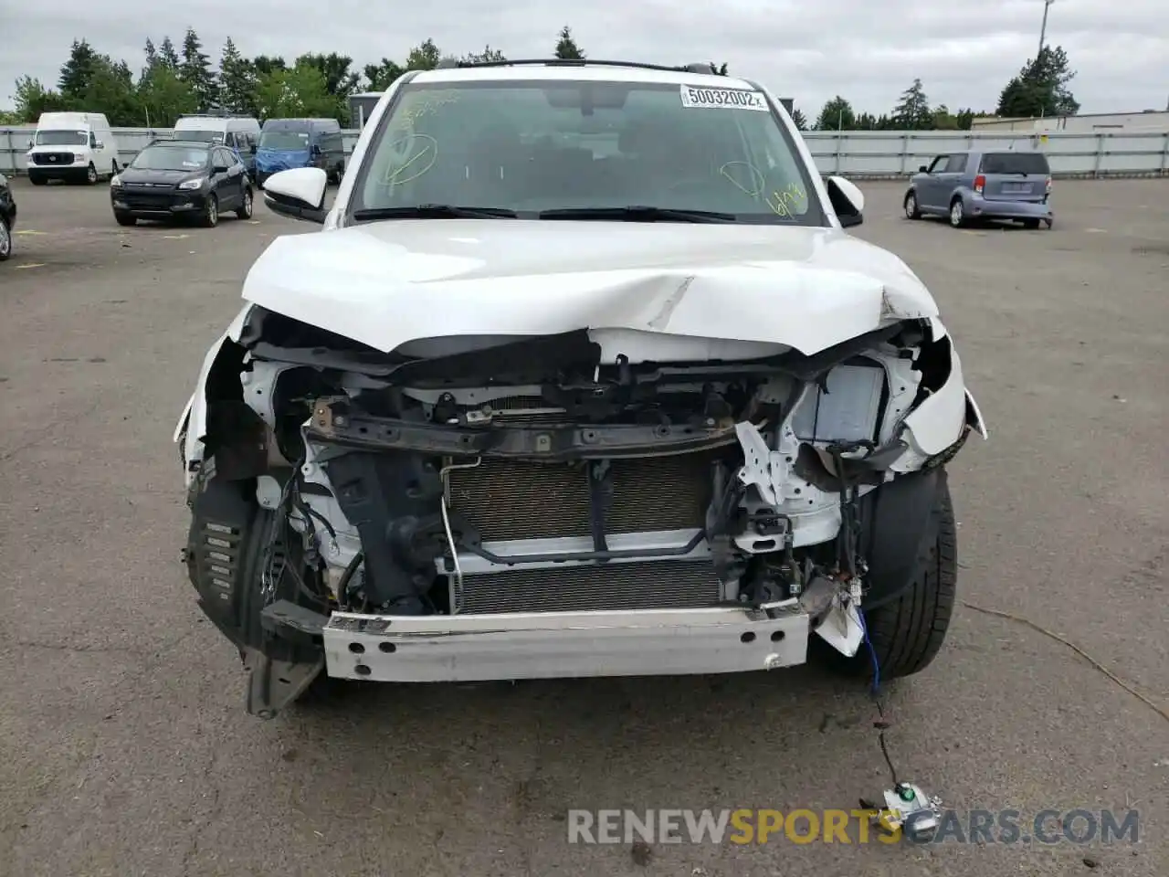 9 Photograph of a damaged car JTEBU5JR7K5732263 TOYOTA 4RUNNER 2019