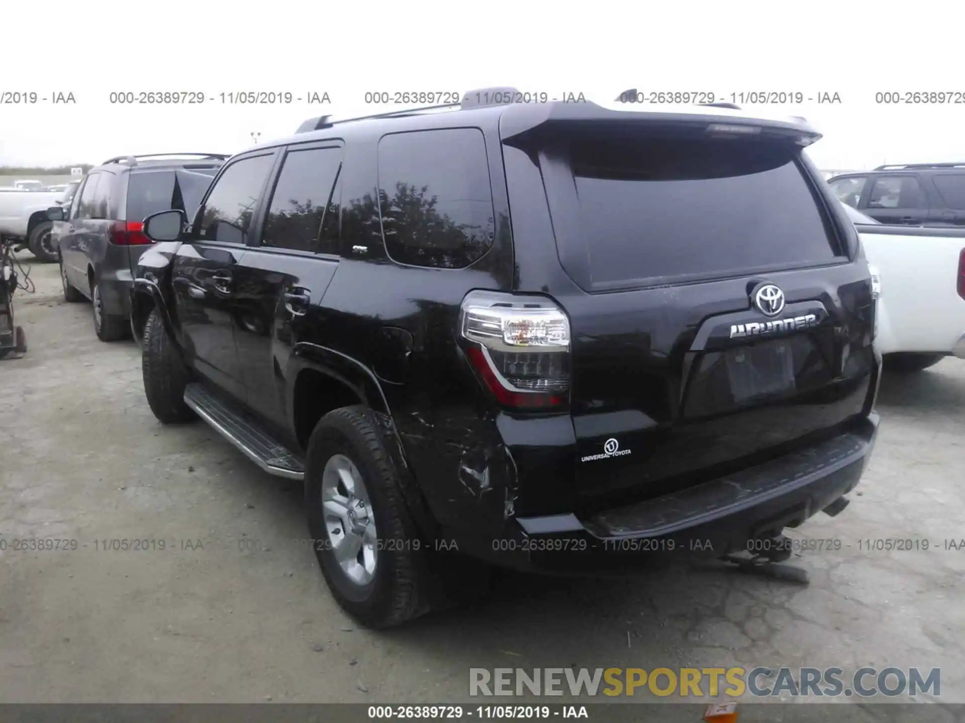 3 Photograph of a damaged car JTEBU5JR8K5611516 TOYOTA 4RUNNER 2019