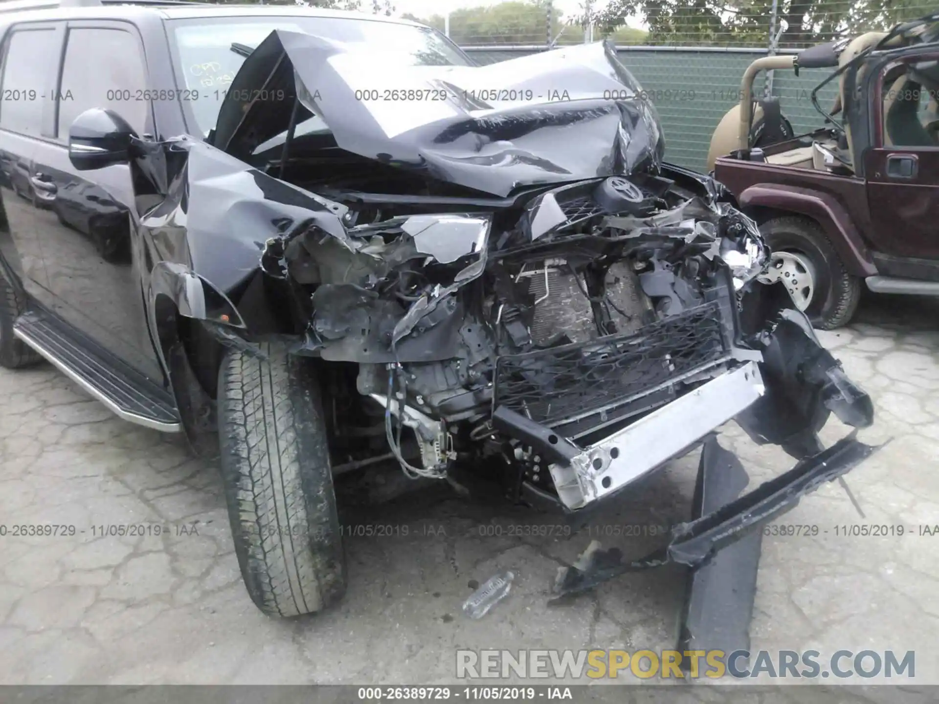 6 Photograph of a damaged car JTEBU5JR8K5611516 TOYOTA 4RUNNER 2019