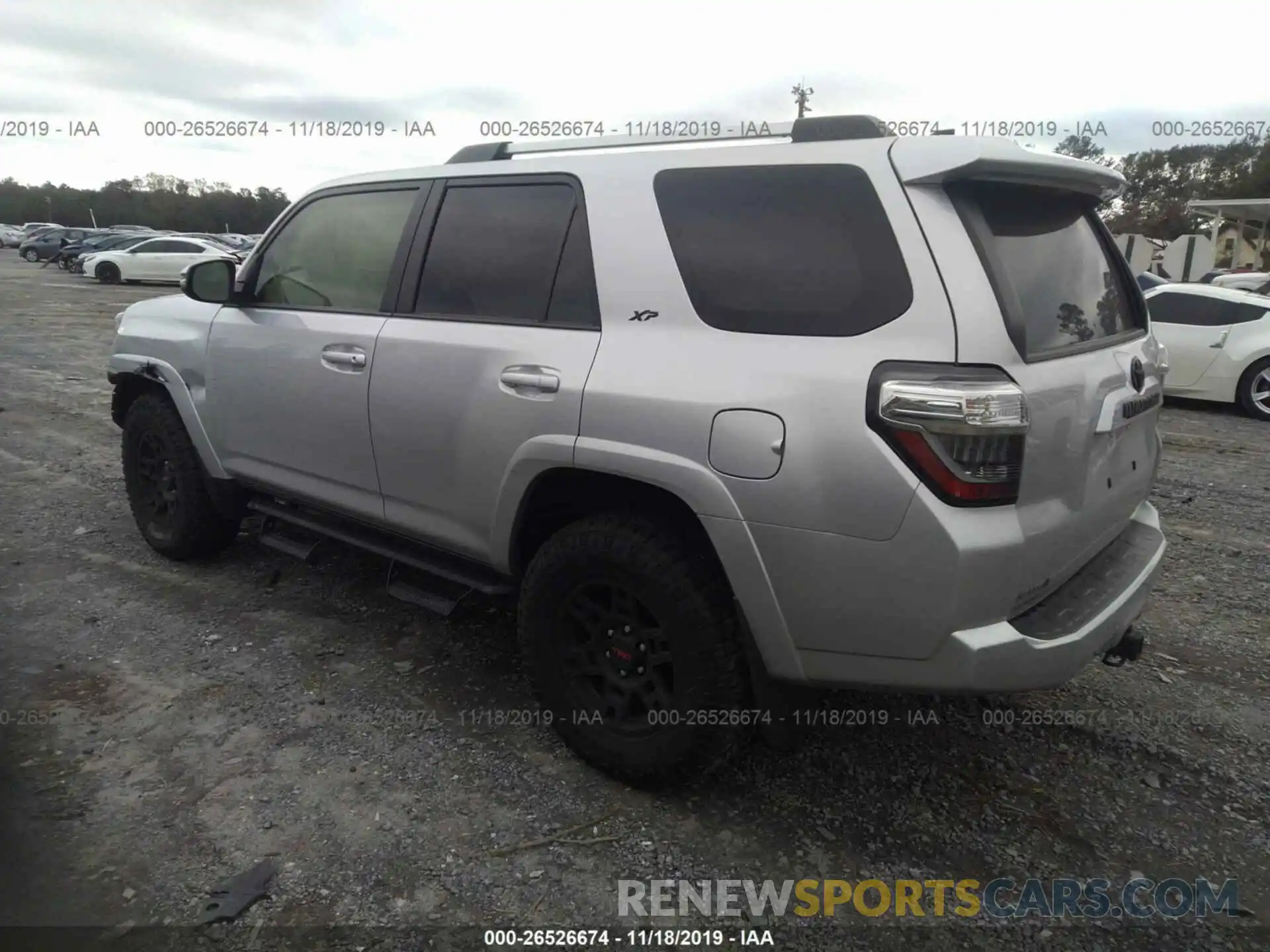 3 Photograph of a damaged car JTEBU5JR8K5615419 TOYOTA 4RUNNER 2019