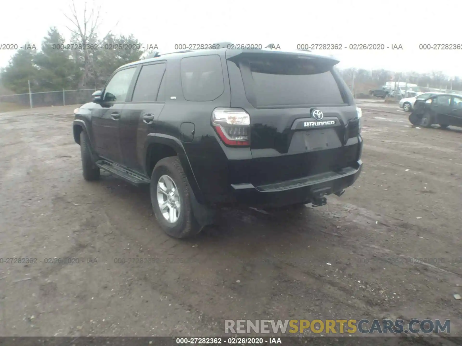 3 Photograph of a damaged car JTEBU5JR8K5615713 TOYOTA 4RUNNER 2019