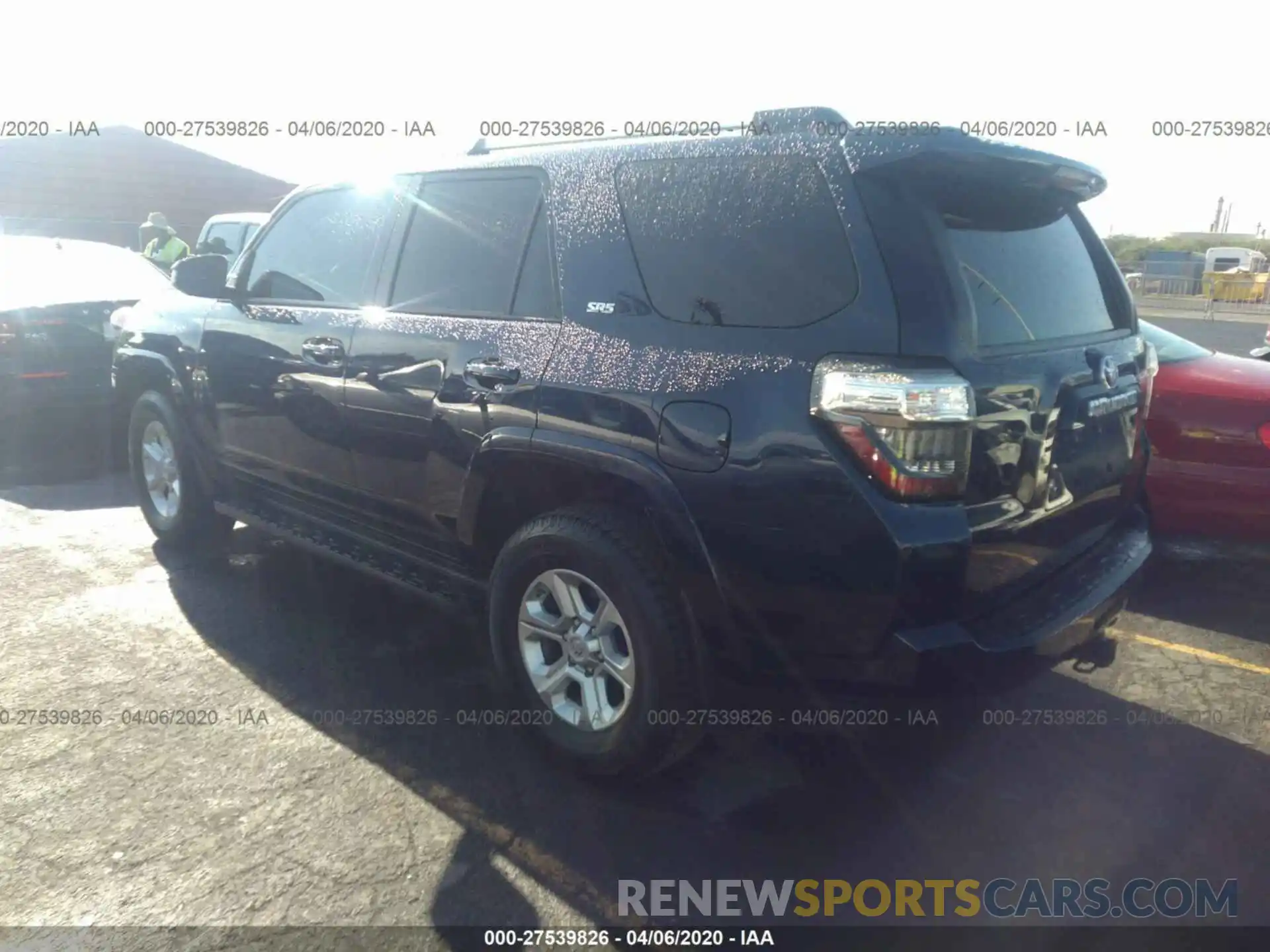 3 Photograph of a damaged car JTEBU5JR8K5615954 TOYOTA 4RUNNER 2019