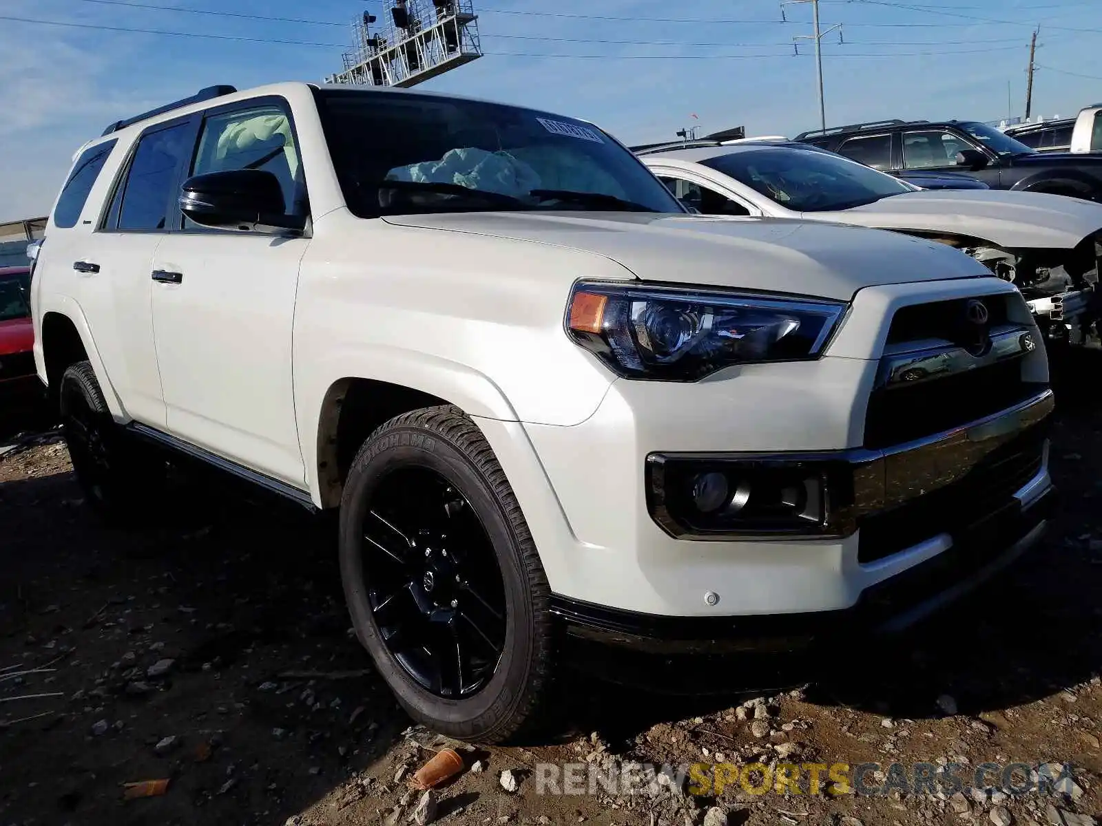 1 Photograph of a damaged car JTEBU5JR8K5626484 TOYOTA 4RUNNER 2019