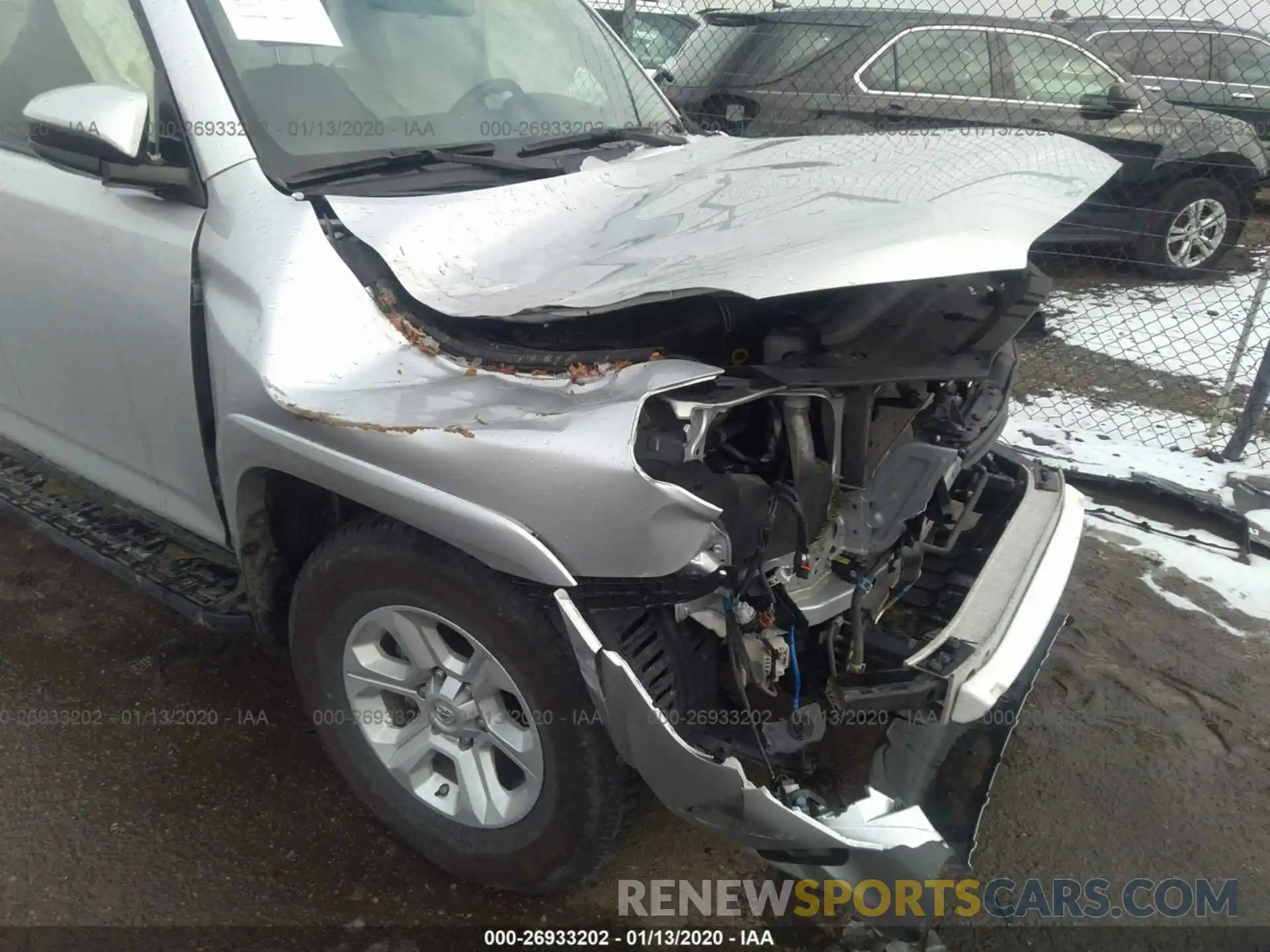 6 Photograph of a damaged car JTEBU5JR8K5634472 TOYOTA 4RUNNER 2019