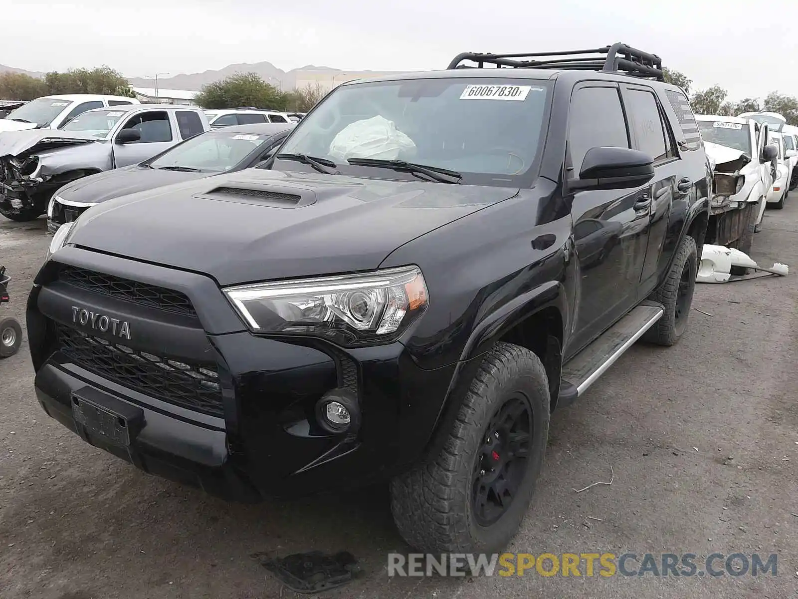 2 Photograph of a damaged car JTEBU5JR8K5645908 TOYOTA 4RUNNER 2019