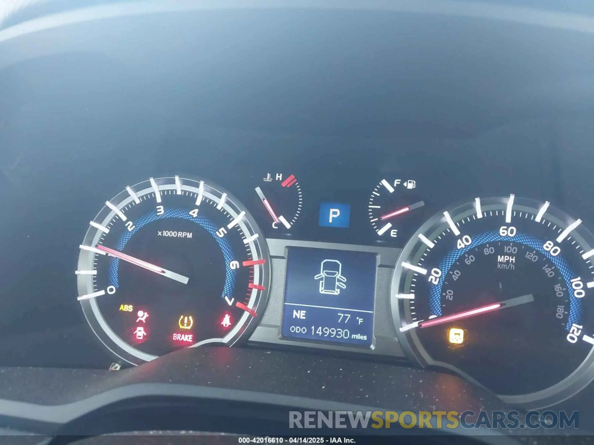 7 Photograph of a damaged car JTEBU5JR8K5648338 TOYOTA 4RUNNER 2019