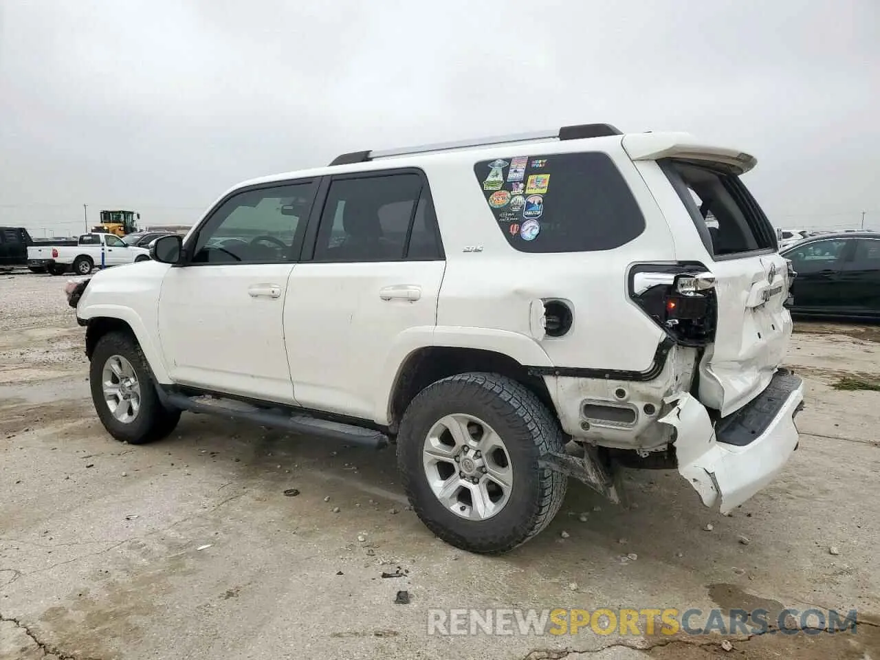 2 Photograph of a damaged car JTEBU5JR8K5650297 TOYOTA 4RUNNER 2019