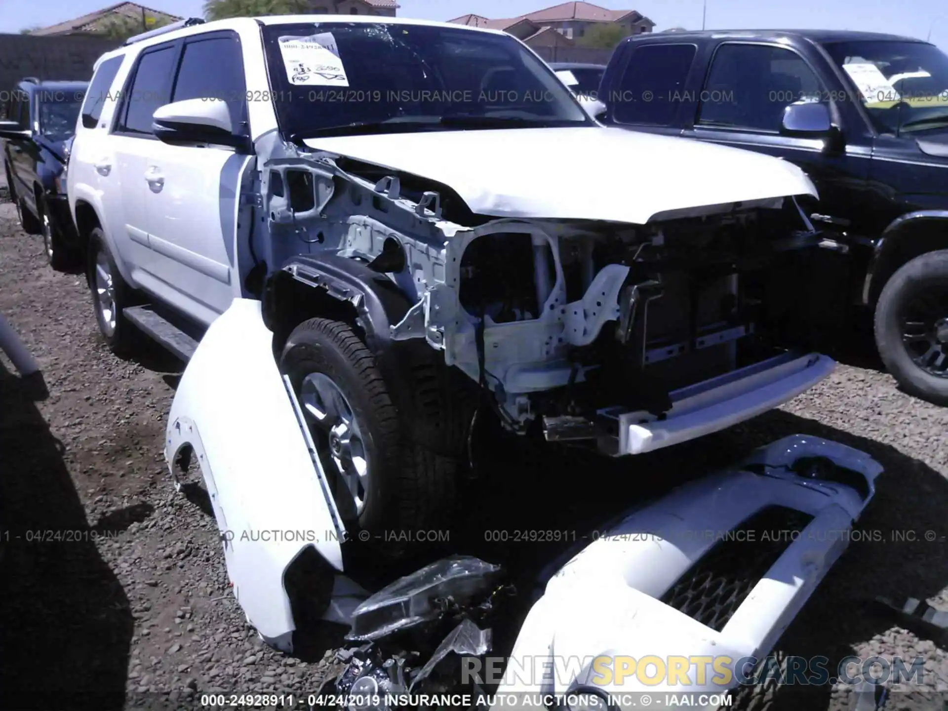 6 Photograph of a damaged car JTEBU5JR8K5655953 TOYOTA 4RUNNER 2019