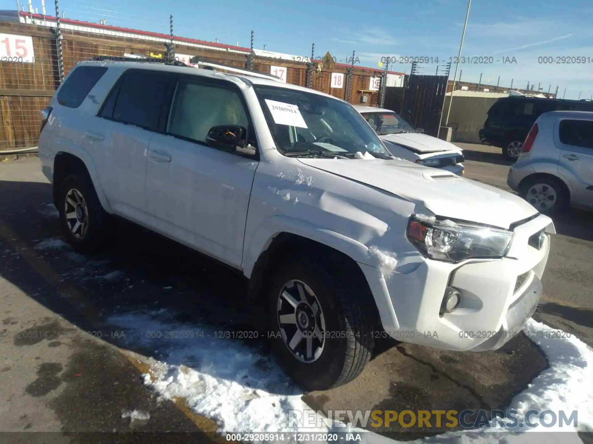 1 Photograph of a damaged car JTEBU5JR8K5660649 TOYOTA 4RUNNER 2019