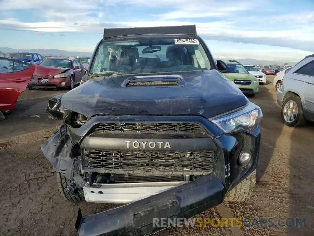 5 Photograph of a damaged car JTEBU5JR8K5664278 TOYOTA 4RUNNER 2019