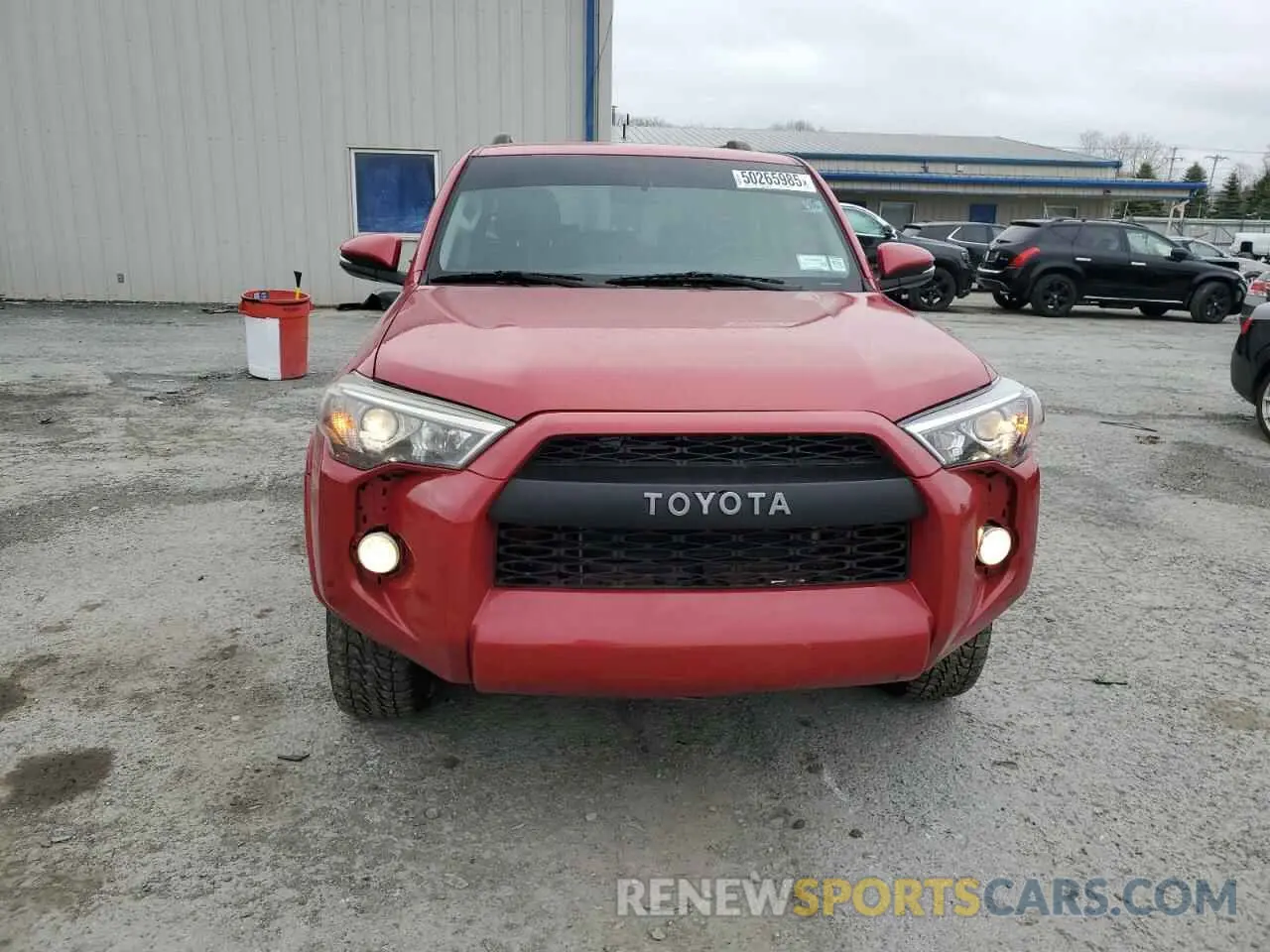 5 Photograph of a damaged car JTEBU5JR8K5664328 TOYOTA 4RUNNER 2019