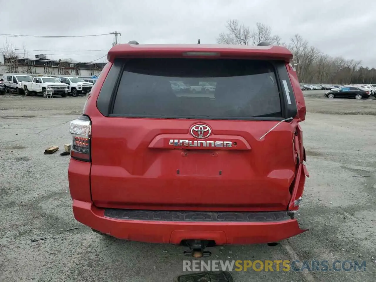6 Photograph of a damaged car JTEBU5JR8K5664328 TOYOTA 4RUNNER 2019