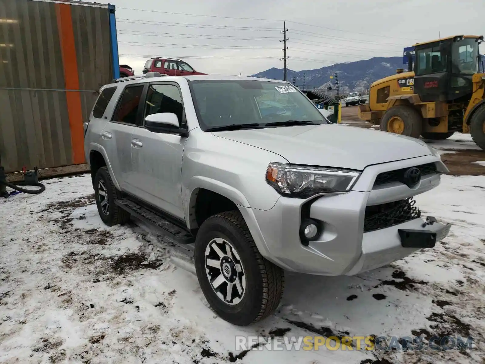 1 Photograph of a damaged car JTEBU5JR8K5670355 TOYOTA 4RUNNER 2019