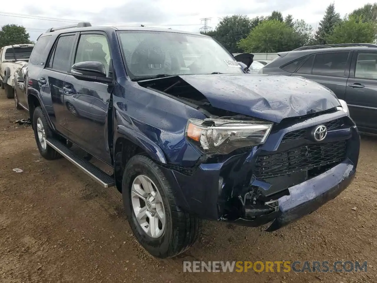 4 Photograph of a damaged car JTEBU5JR8K5670825 TOYOTA 4RUNNER 2019