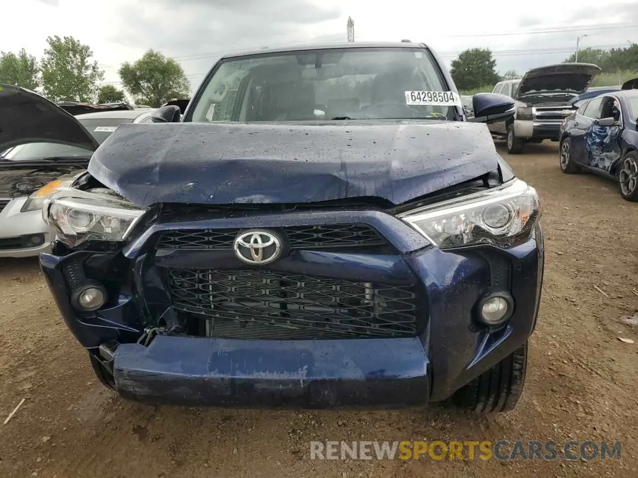 5 Photograph of a damaged car JTEBU5JR8K5670825 TOYOTA 4RUNNER 2019