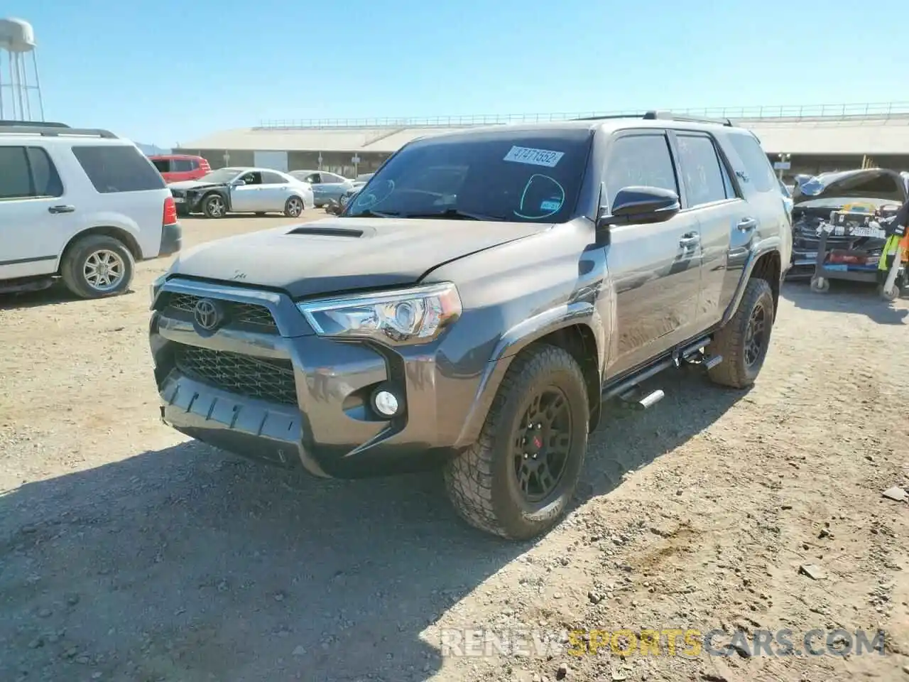 2 Photograph of a damaged car JTEBU5JR8K5682070 TOYOTA 4RUNNER 2019