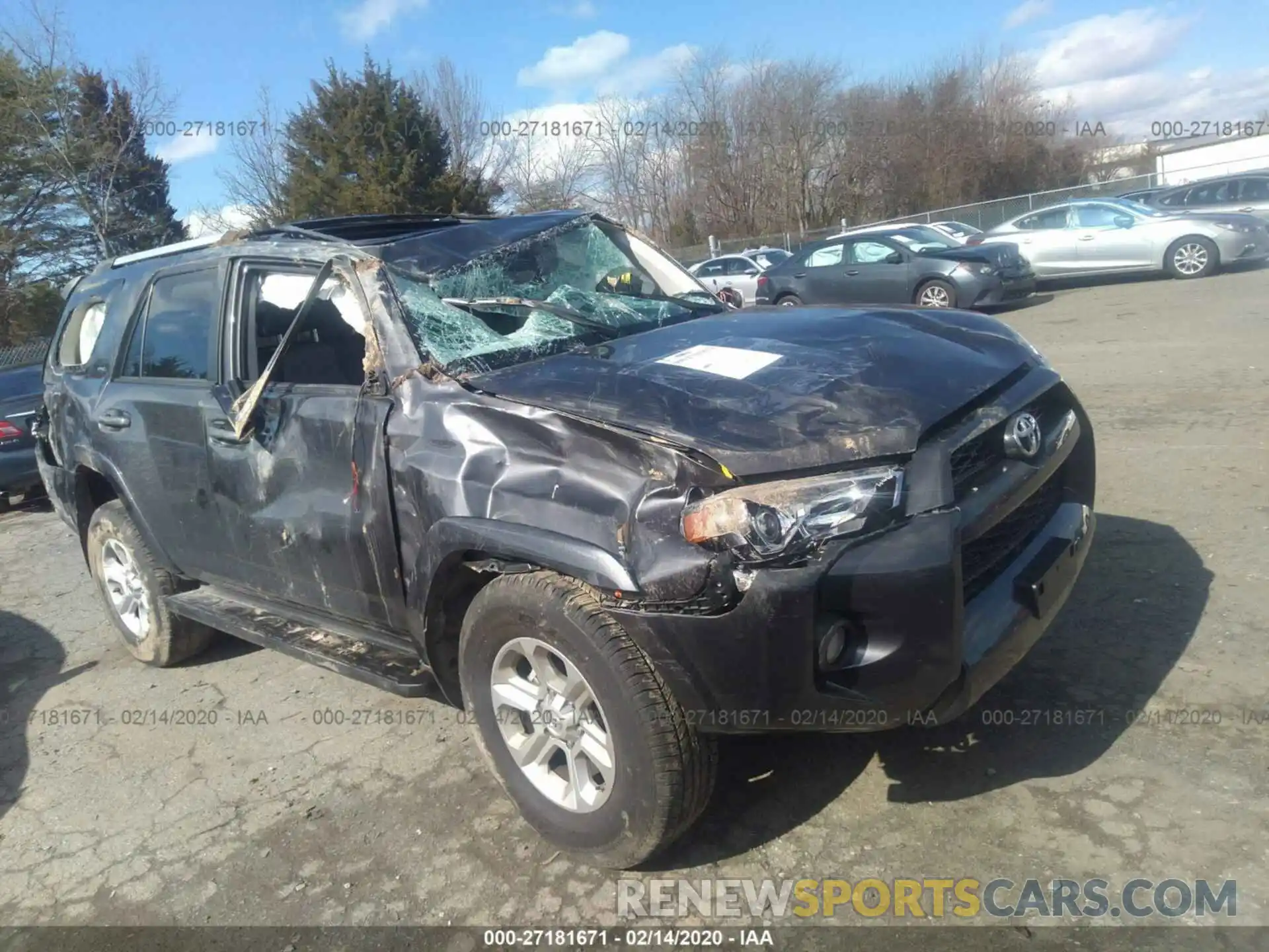 6 Photograph of a damaged car JTEBU5JR8K5687866 TOYOTA 4RUNNER 2019