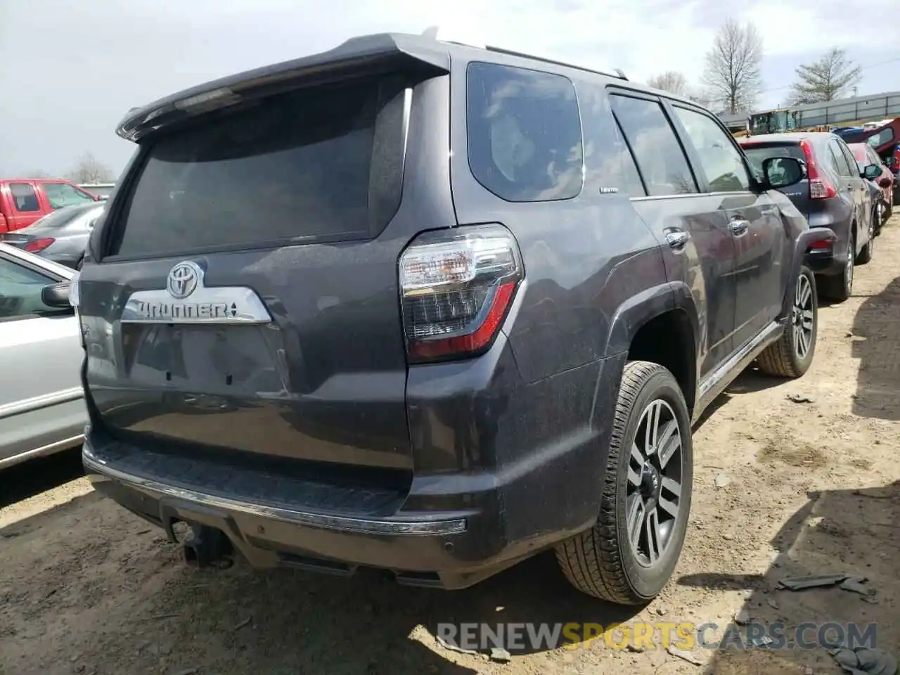 4 Photograph of a damaged car JTEBU5JR8K5692601 TOYOTA 4RUNNER 2019