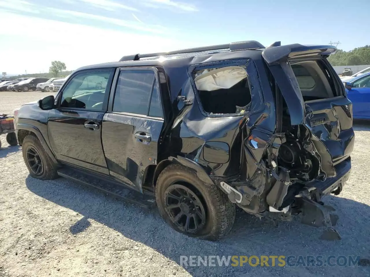 2 Photograph of a damaged car JTEBU5JR8K5703340 TOYOTA 4RUNNER 2019