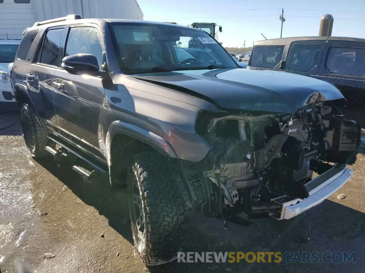 4 Photograph of a damaged car JTEBU5JR8K5703595 TOYOTA 4RUNNER 2019