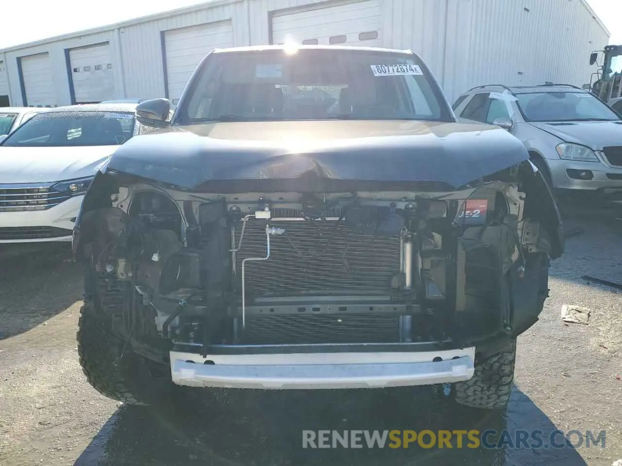 5 Photograph of a damaged car JTEBU5JR8K5703595 TOYOTA 4RUNNER 2019