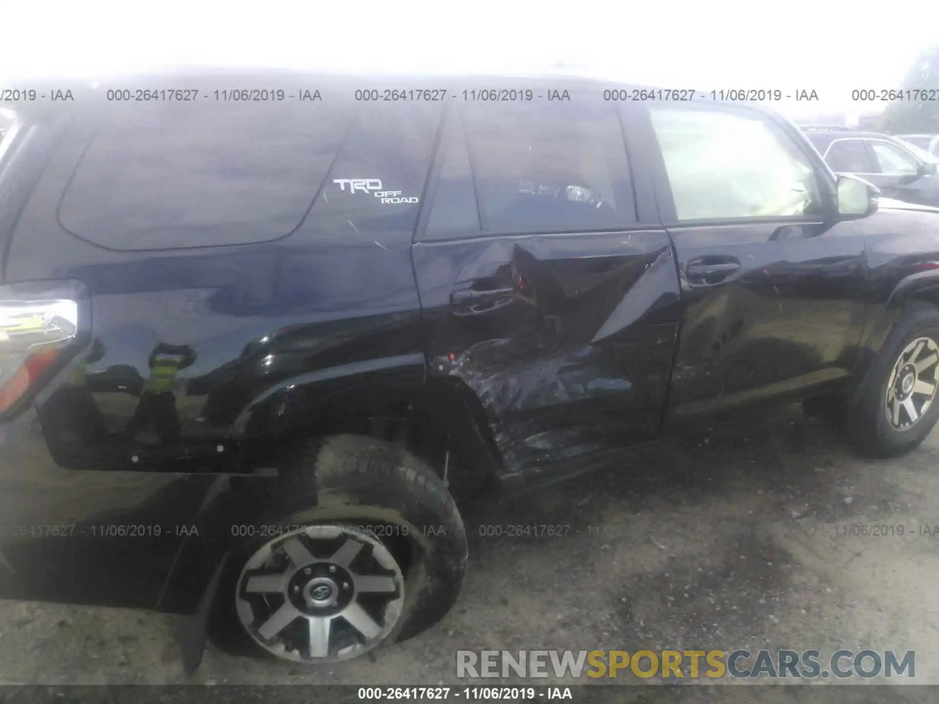 6 Photograph of a damaged car JTEBU5JR8K5713866 TOYOTA 4RUNNER 2019