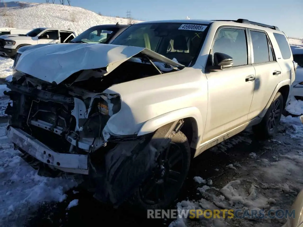 1 Photograph of a damaged car JTEBU5JR8K5724057 TOYOTA 4RUNNER 2019
