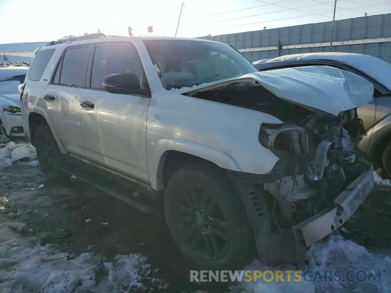 4 Photograph of a damaged car JTEBU5JR8K5724057 TOYOTA 4RUNNER 2019