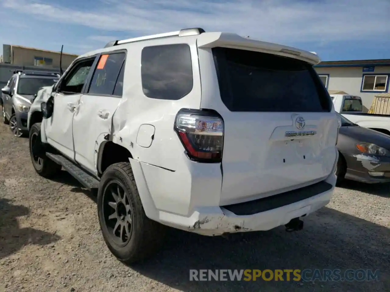 3 Photograph of a damaged car JTEBU5JR8K5724379 TOYOTA 4RUNNER 2019