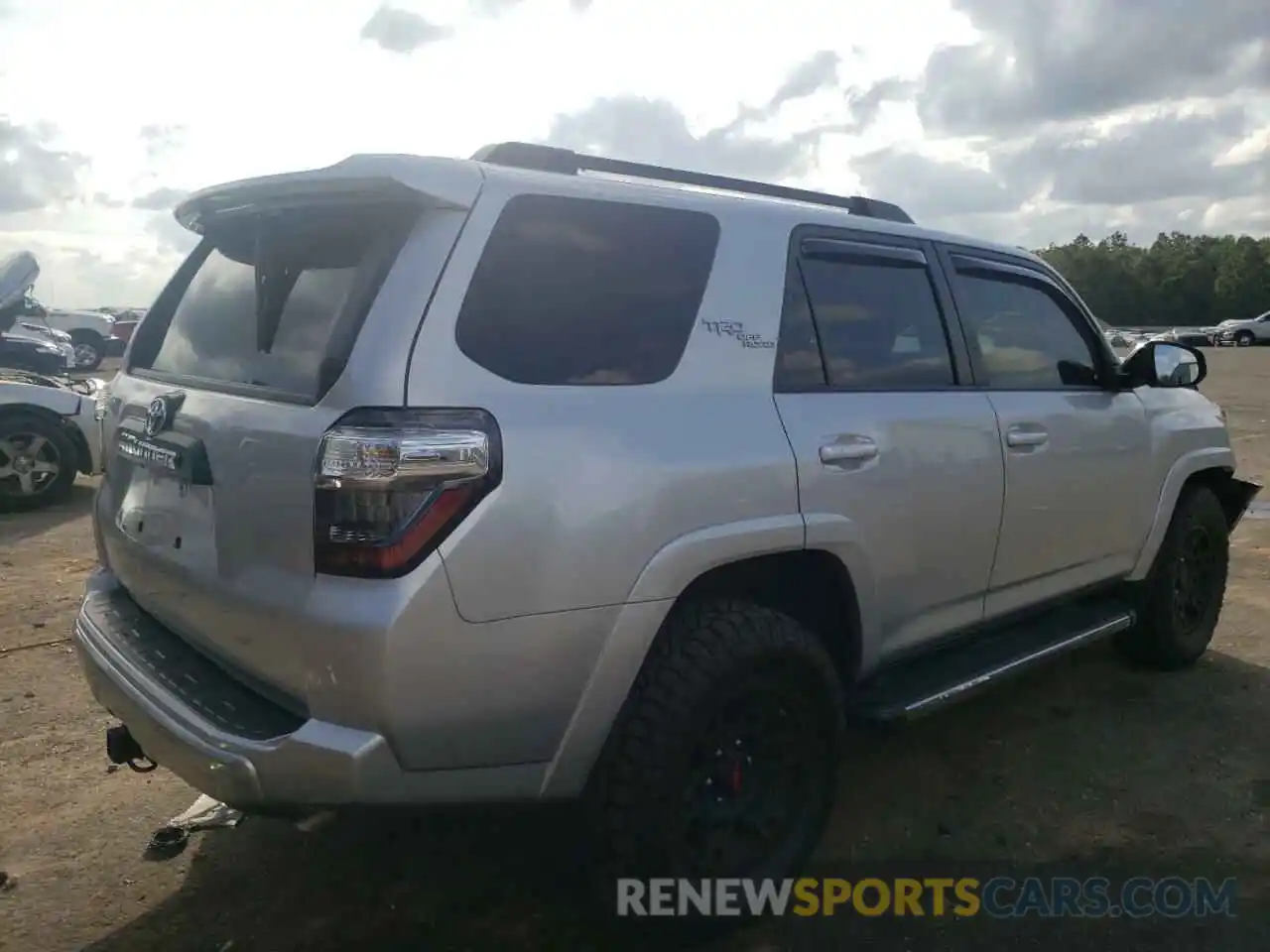 4 Photograph of a damaged car JTEBU5JR8K5728674 TOYOTA 4RUNNER 2019