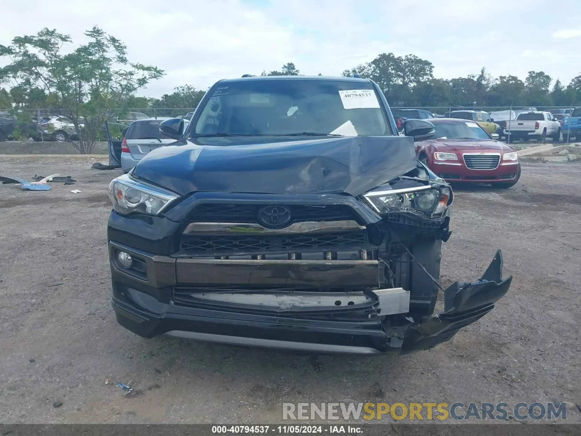 11 Photograph of a damaged car JTEBU5JR8K5731655 TOYOTA 4RUNNER 2019