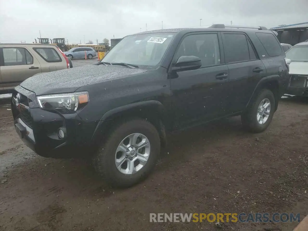 1 Photograph of a damaged car JTEBU5JR8K5731865 TOYOTA 4RUNNER 2019