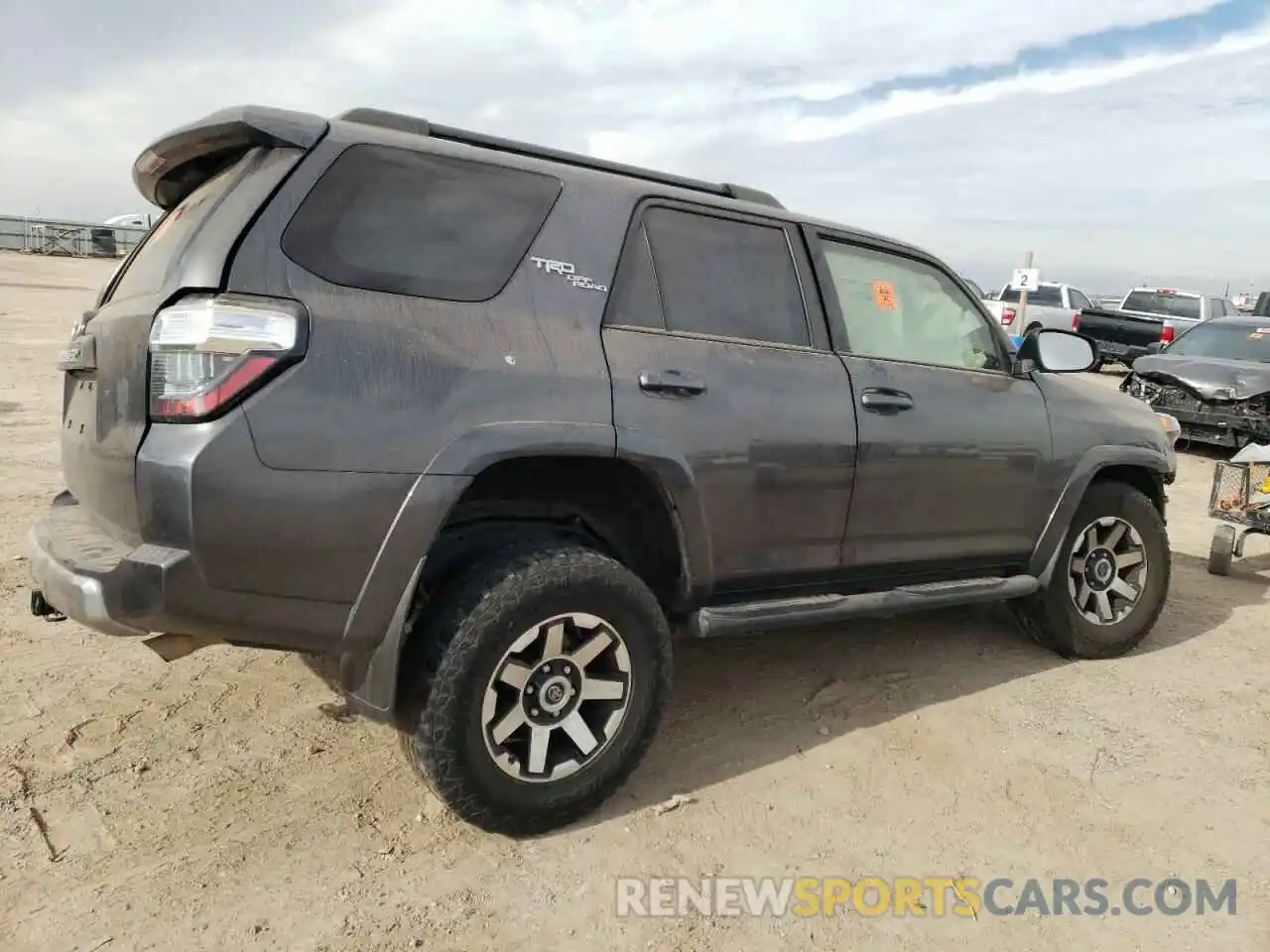 3 Photograph of a damaged car JTEBU5JR9K5611654 TOYOTA 4RUNNER 2019