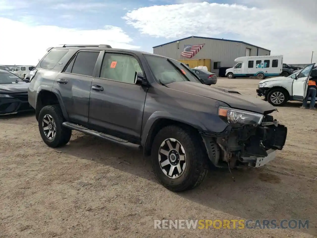 4 Photograph of a damaged car JTEBU5JR9K5611654 TOYOTA 4RUNNER 2019