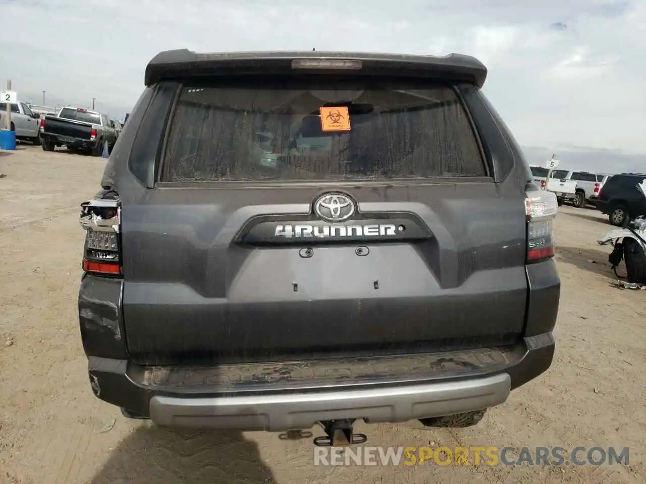 6 Photograph of a damaged car JTEBU5JR9K5611654 TOYOTA 4RUNNER 2019