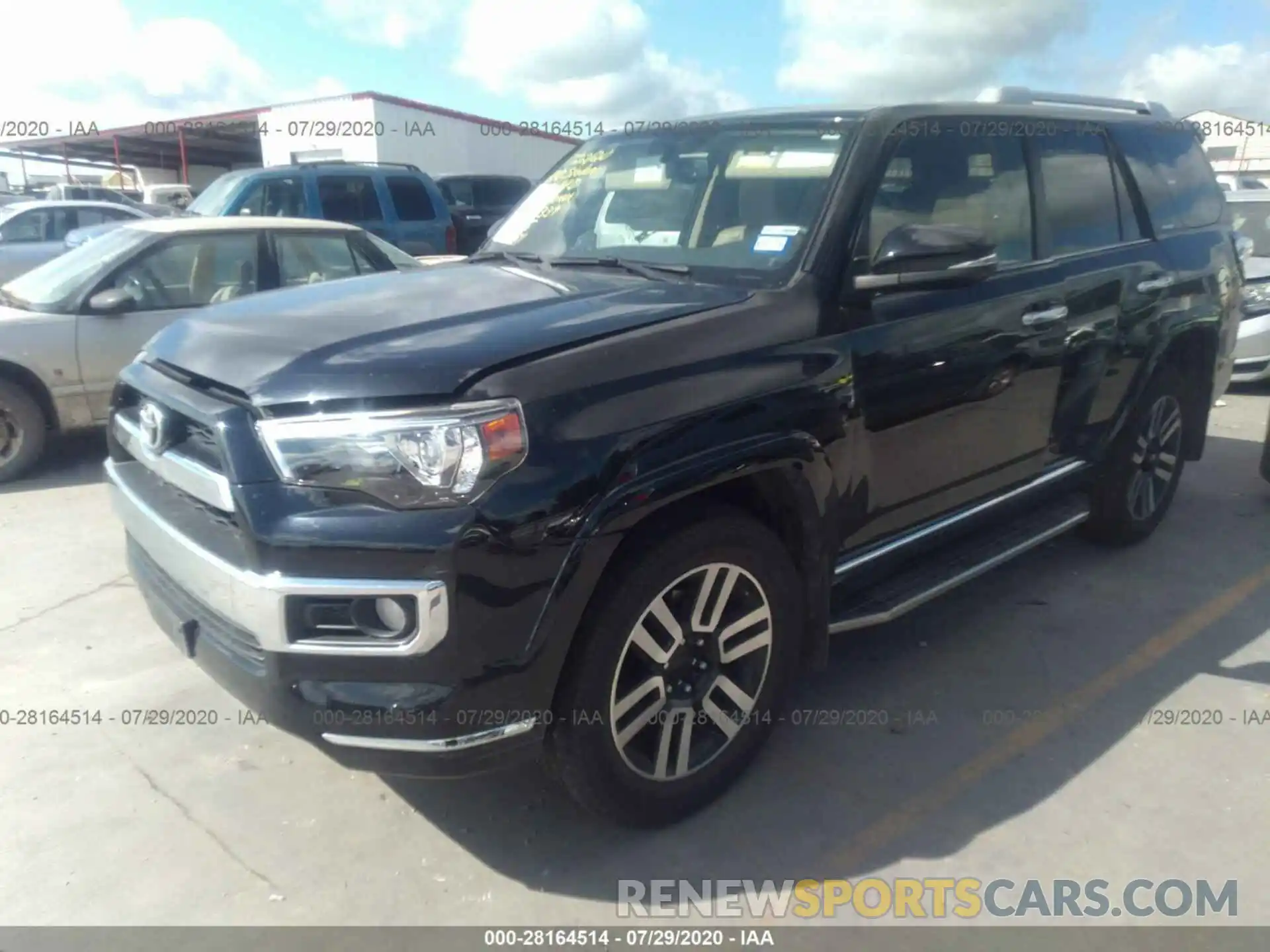 2 Photograph of a damaged car JTEBU5JR9K5621018 TOYOTA 4RUNNER 2019