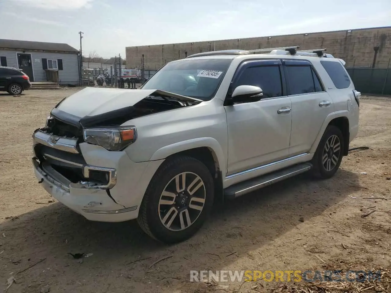 1 Photograph of a damaged car JTEBU5JR9K5631290 TOYOTA 4RUNNER 2019