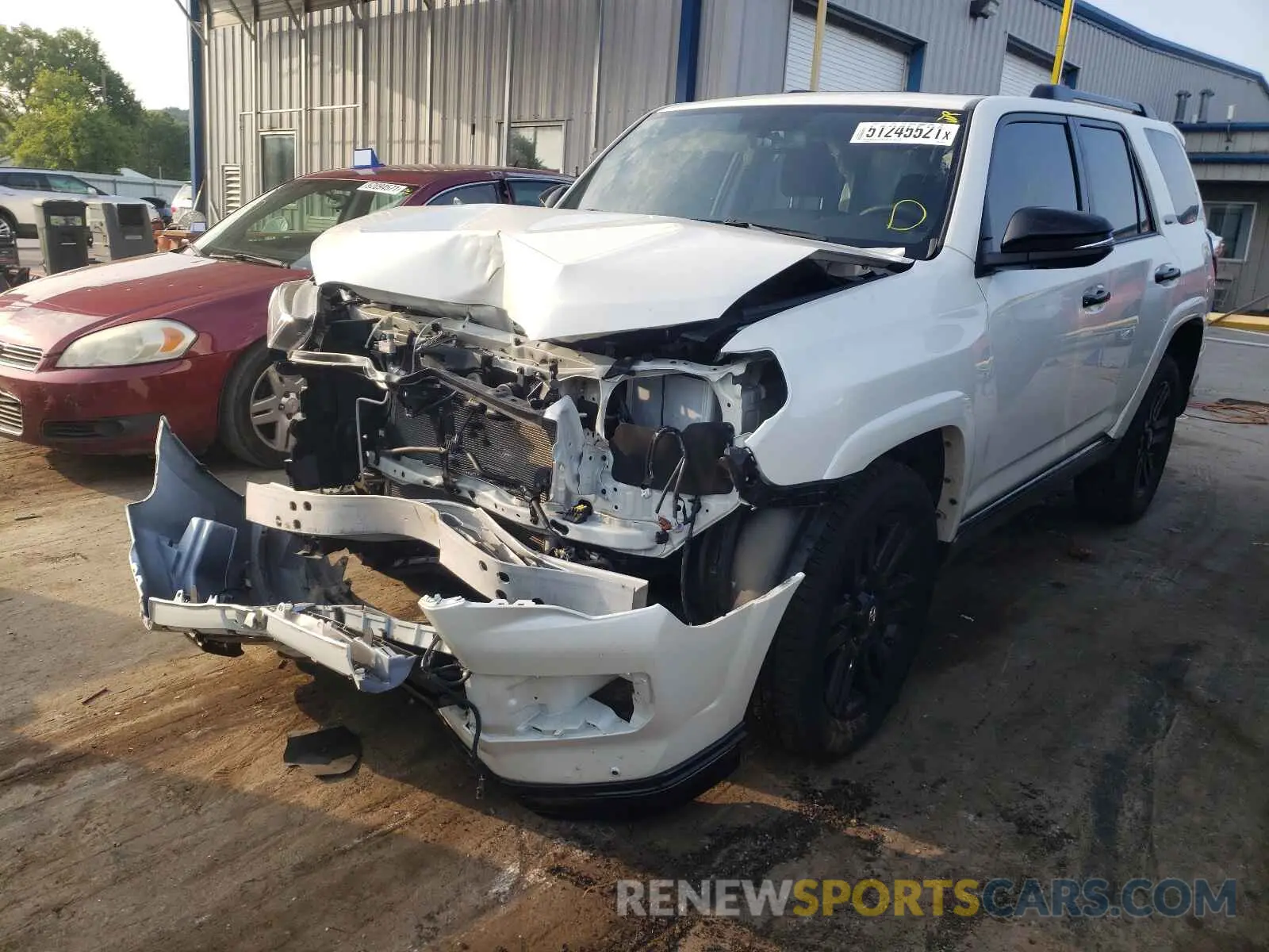 2 Photograph of a damaged car JTEBU5JR9K5632214 TOYOTA 4RUNNER 2019