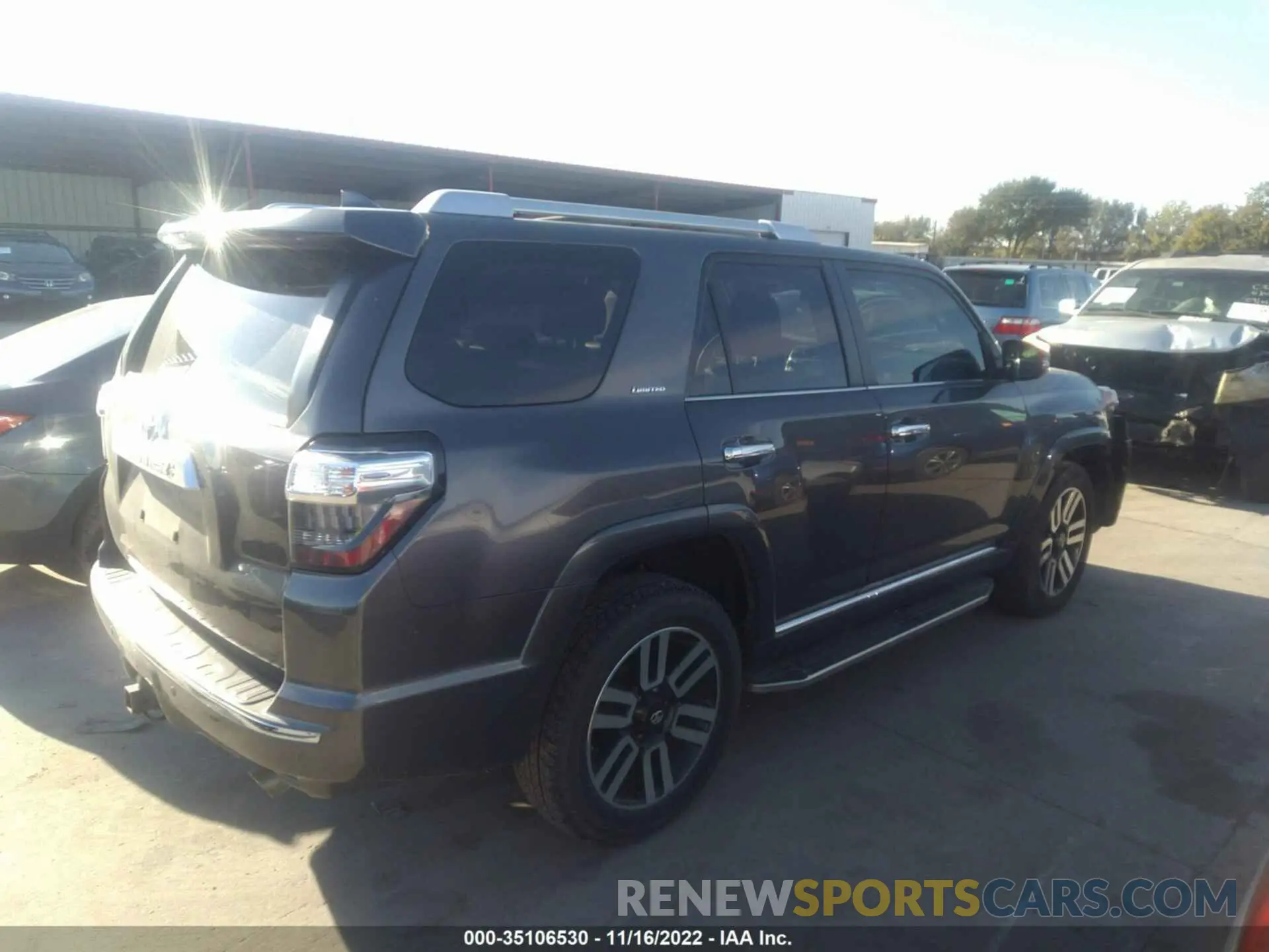 4 Photograph of a damaged car JTEBU5JR9K5640815 TOYOTA 4RUNNER 2019