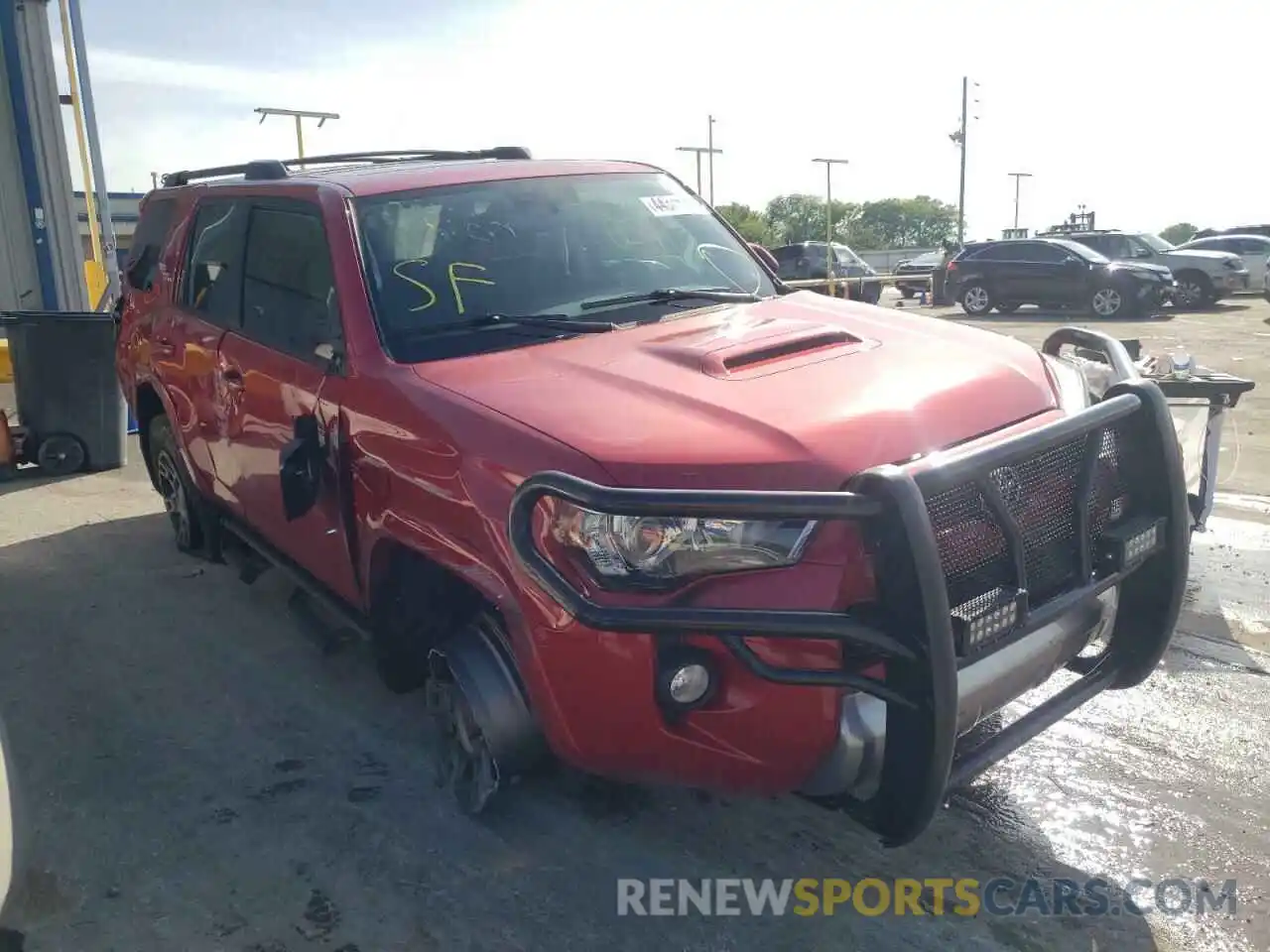 1 Photograph of a damaged car JTEBU5JR9K5649739 TOYOTA 4RUNNER 2019