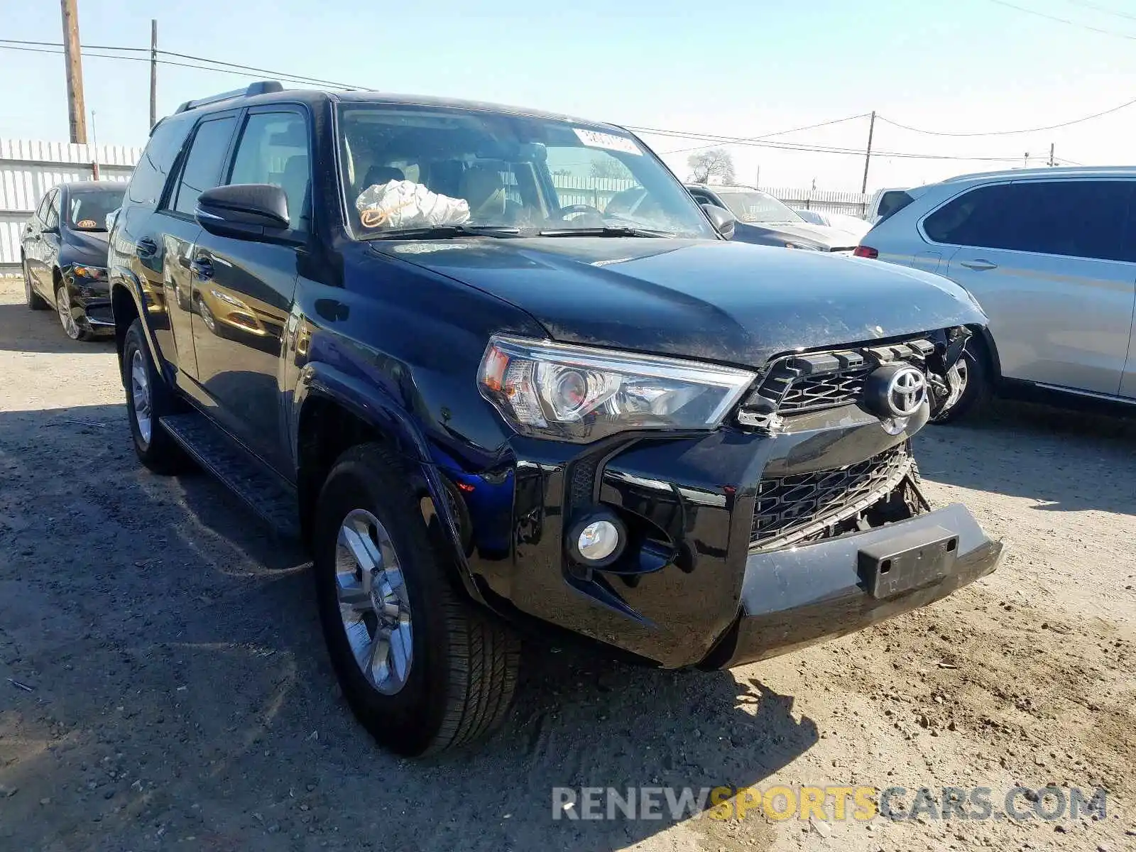 1 Photograph of a damaged car JTEBU5JR9K5650888 TOYOTA 4RUNNER 2019