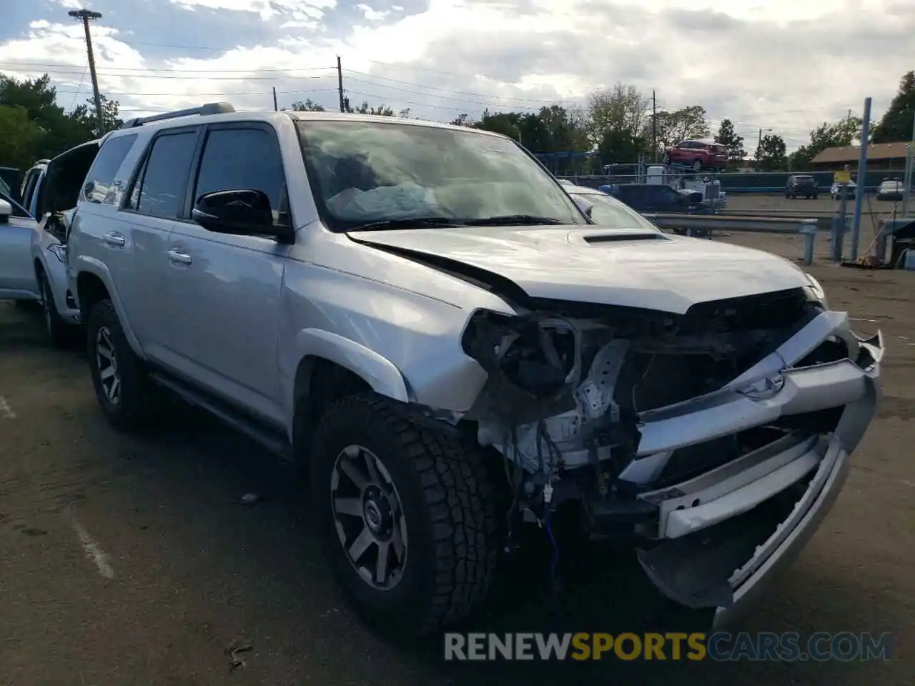 1 Photograph of a damaged car JTEBU5JR9K5652611 TOYOTA 4RUNNER 2019