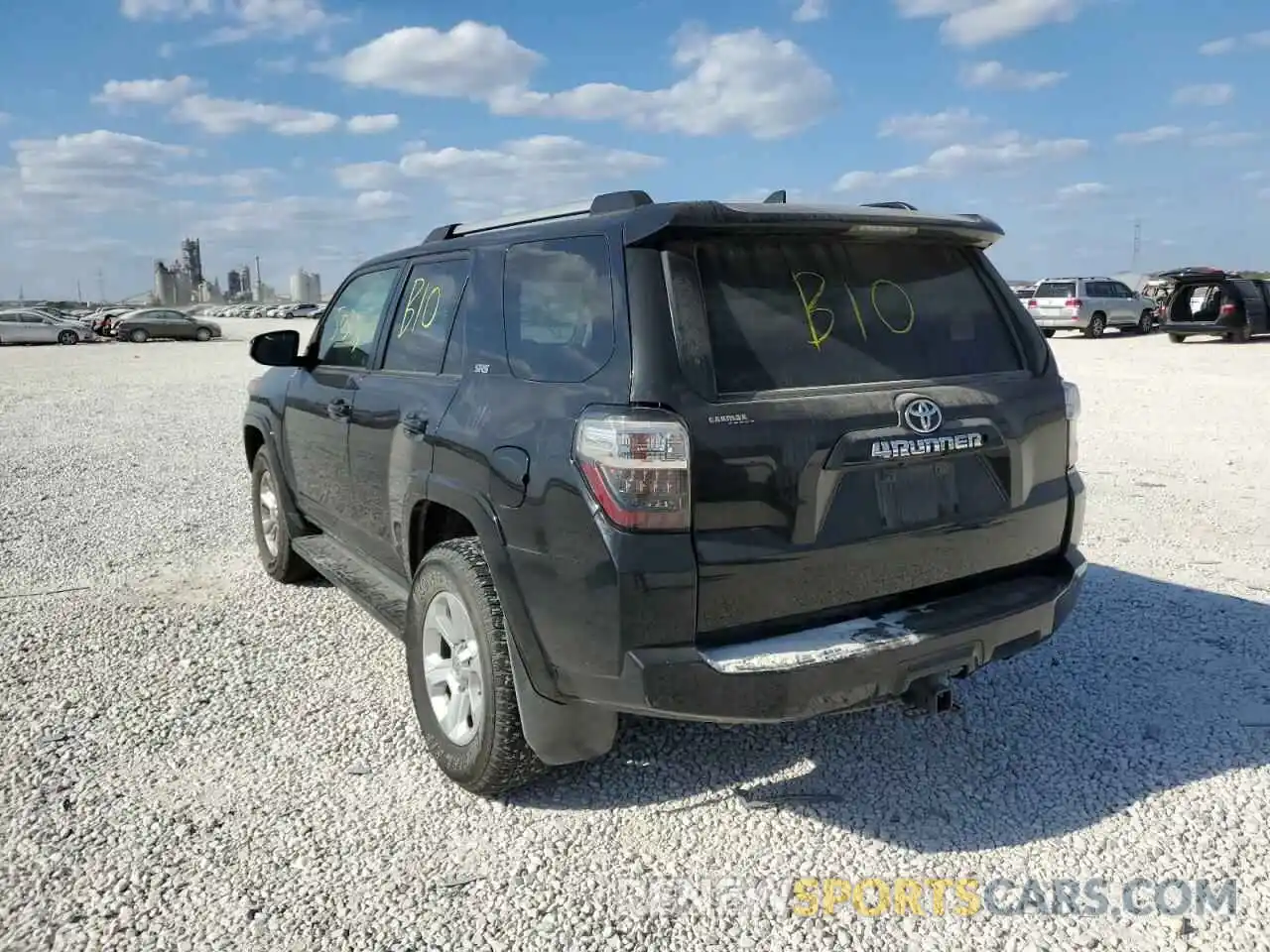 3 Photograph of a damaged car JTEBU5JR9K5656433 TOYOTA 4RUNNER 2019