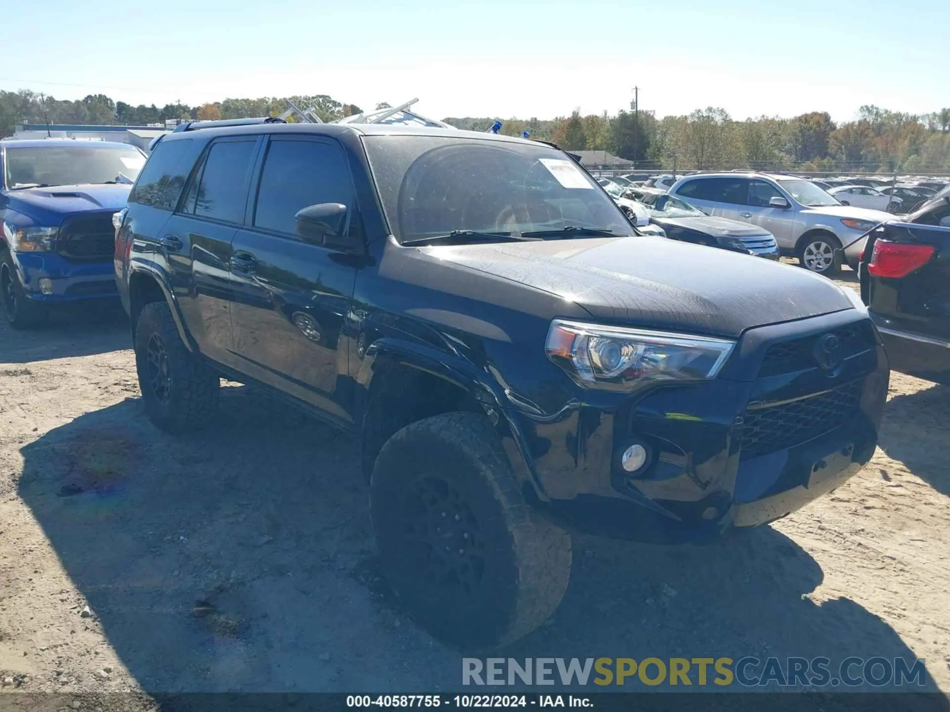 1 Photograph of a damaged car JTEBU5JR9K5660269 TOYOTA 4RUNNER 2019