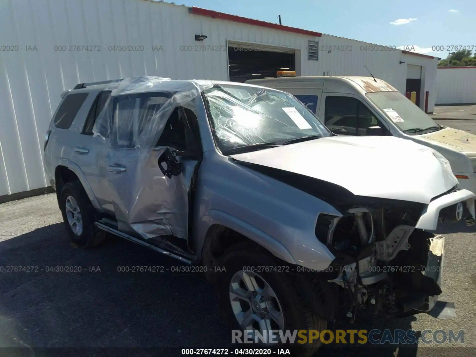 6 Photograph of a damaged car JTEBU5JR9K5660871 TOYOTA 4RUNNER 2019