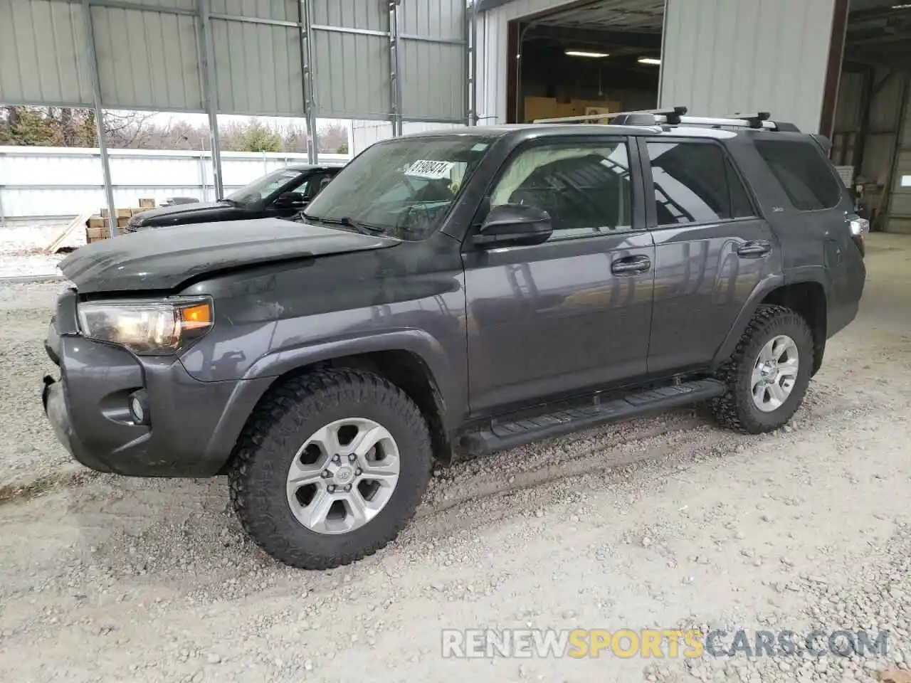 1 Photograph of a damaged car JTEBU5JR9K5664290 TOYOTA 4RUNNER 2019